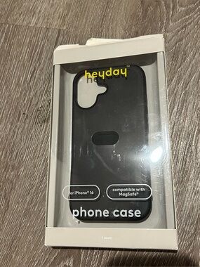 New iPhone 16 Heyday Black‎ Phone Case MagSafe Compatible